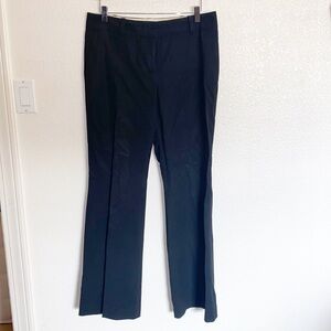 Ann Taylor Black Bootcut Wool Blend Dress Pants